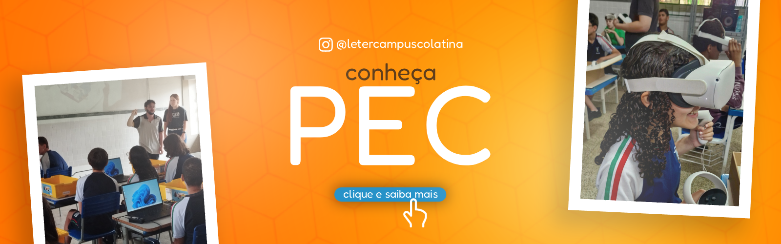 banner direcionando a conhecer PEC
